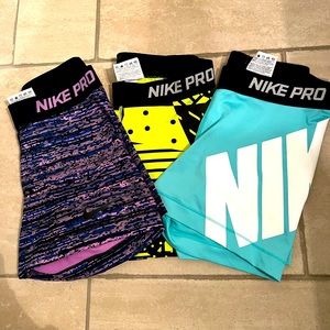 Selling bundle of Nike pro shorts